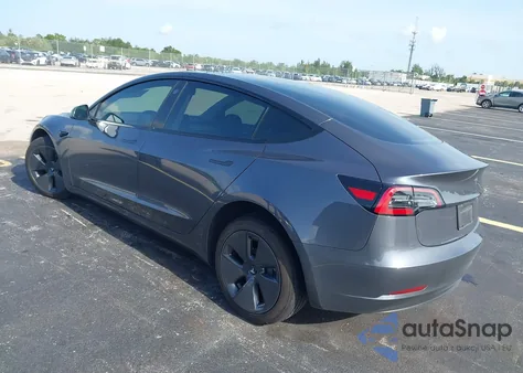 2023 Tesla Model 3 Rear-Wheel Drive from USA, damaged, VIN 5YJ3E1EA5PF577060